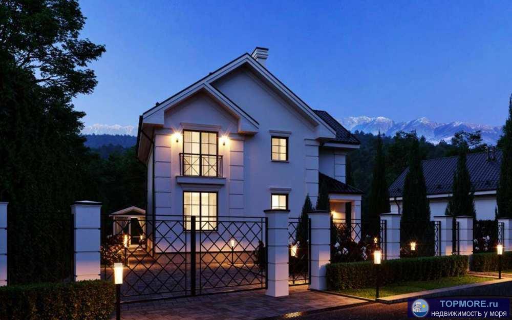 кп Вилла маунт - коттеджный поселок бизнес-класса с панорамным видом на горы.Дома монолит-каркас с блочным... - 1