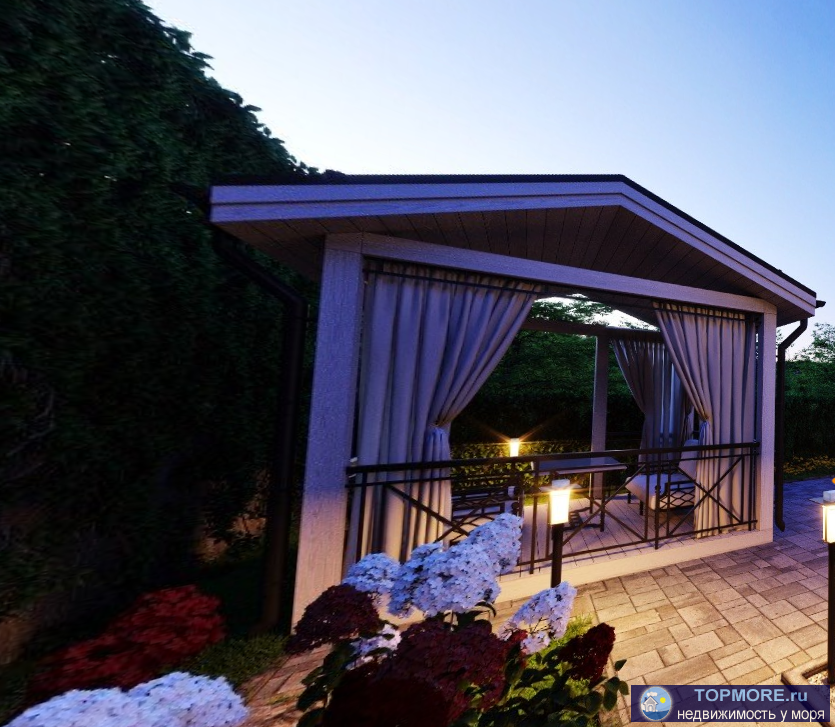 Срочно продам шикарную виллу на 5 сотках с ландшафтным дизайном, двумя машиноместами, освещением, беседкой для отдыха... - 2