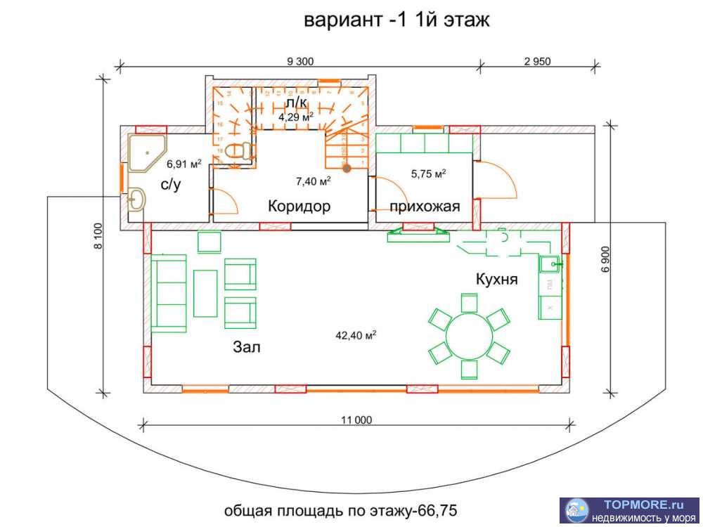  Двухэтажный коттедж – самый популярный формат домов. Благодаря свободным планировкам владельцы коттеджей могут... - 1