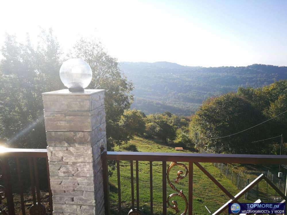 Срочно продам великолепный дом в 6ти км от моря. Закрытая охраняемая територия на 4 котеджа. Дом отделан дагистанским... - 2