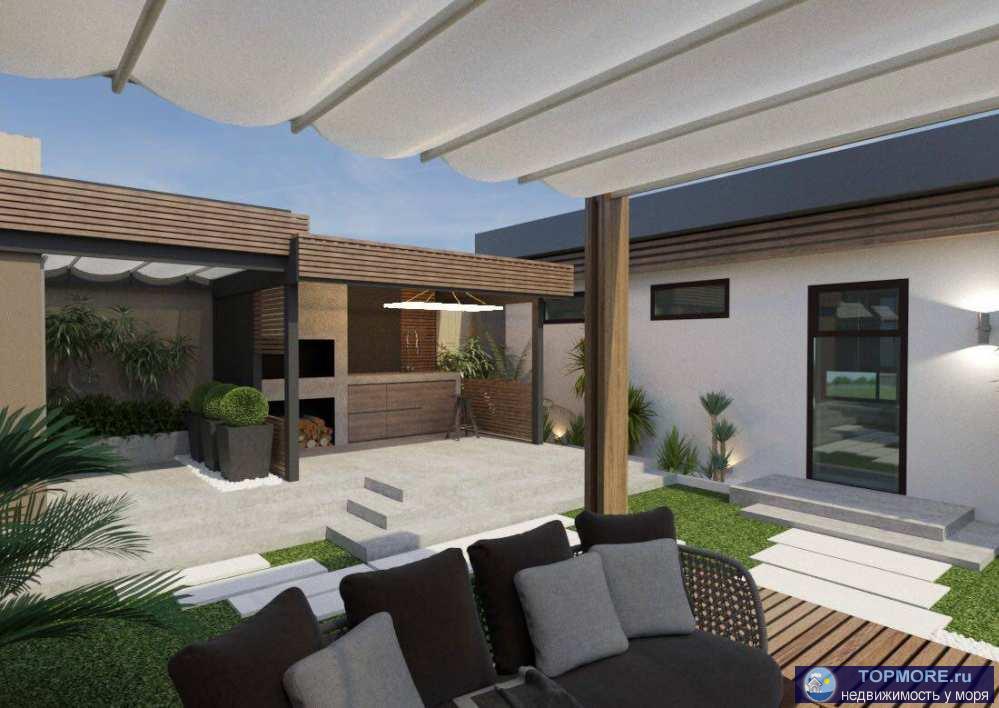 Продаю дом с прямым видом на море, дом чистовой отделки, проведены все коммуникации, в доме 6 комнат, 2 санузла,... - 1