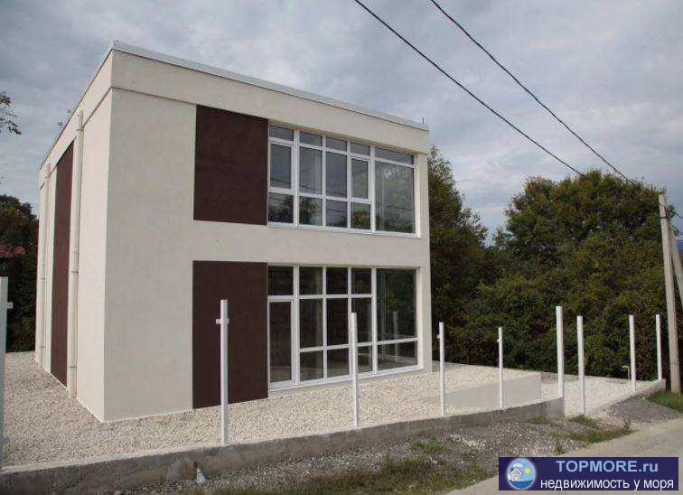 Дом в стиле хай-тек. Площадь участка 6 соток, площадь дома 234 кв.м.(первый этаж 78кв.м, второй этаж 76кв.м,... - 2