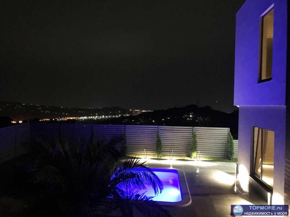 Современный дом в Адлере с панорамным видом2 этажа 165 м2 + эксплуатируемая крыша 94 м24 спальни, кухня-гостиная с... - 1