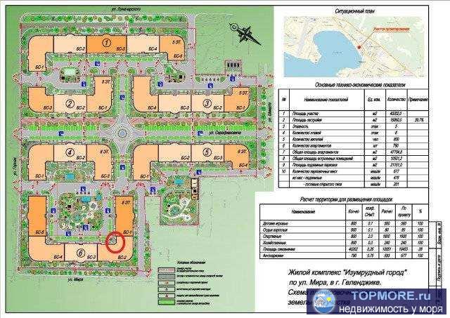 Литер 6. Секция 2. Однокомнатная квартира в жк Изумрудный город. В 50 метрах от центральной набережной. Окна выходят...