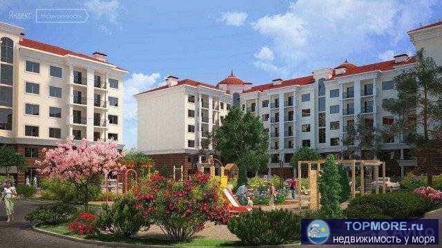 Литер 6. Секция 2. Однокомнатная квартира в жк Изумрудный город. В 50 метрах от центральной набережной. Окна выходят... - 2