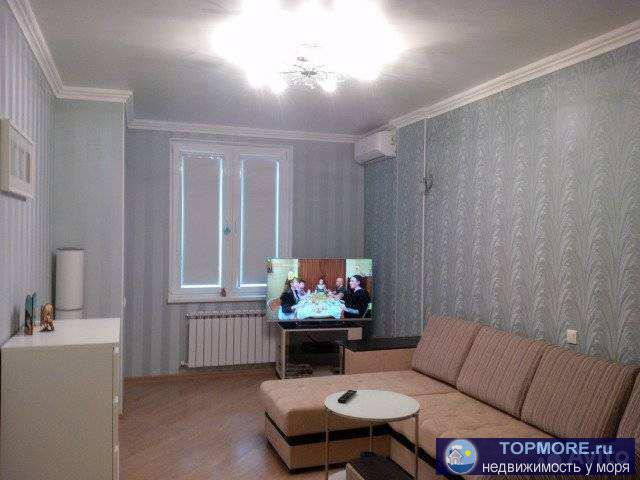Продам уютную квартиру с евроремонтом, мебелью и бытовой техникой, в м-н Южный. Автономное отопление, низкие ком....