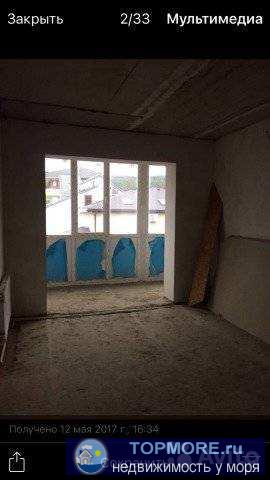 Продается квартира новостройка в городе Геленджик. Двух уровневая на 4-м и 5-м этажах. Дом кирпичный, стены... - 1