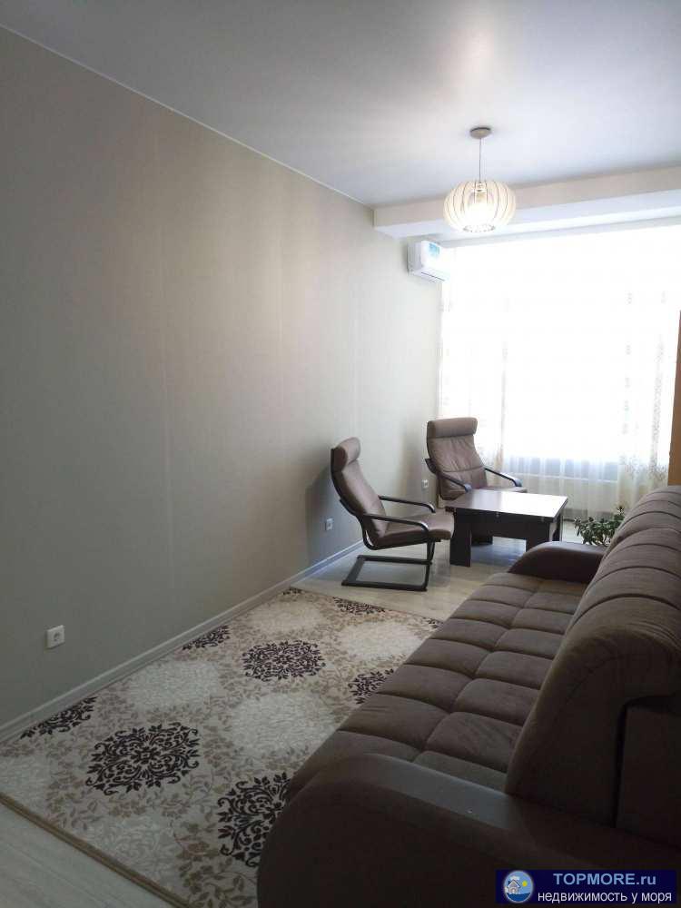 Квартира с хорошим ремонтом и мебелью в новом элитном районе г Геленджик, на берегу моря. 3 этаж в 7 этажном доме.... - 1