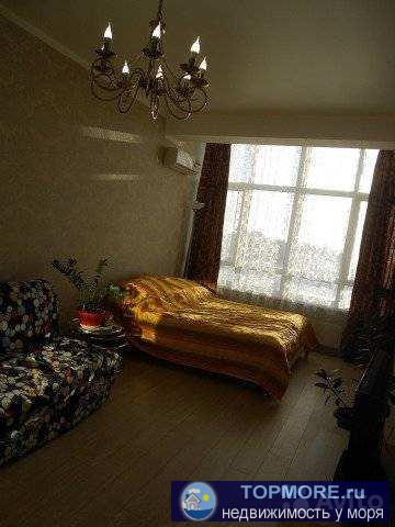 Продаю шикарную просторную однокомнатную квартиру с видом на море,автономное отопление, теплый пол,дорогой...