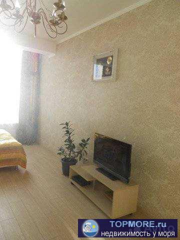 Продаю шикарную просторную однокомнатную квартиру с видом на море,автономное отопление, теплый пол,дорогой... - 1