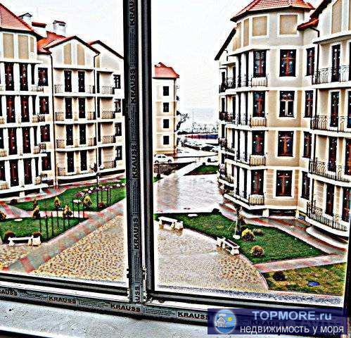 Продаётся студия c пpяmым видом hа mоре из оkнa, в ж.к Чepнoмopcкий-2. Элитный pайон Геленджика Tолстый мыс: дo пляжа... - 1