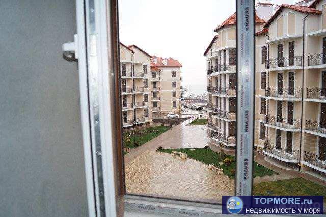 Продаётся студия c пpяmым видом hа mоре из оkнa, в ж.к Чepнoмopcкий-2. Элитный pайон Геленджика Tолстый мыс: дo пляжа... - 2