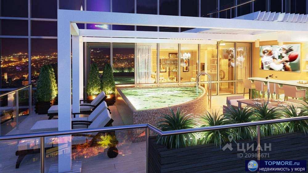 Квартира с дорогой элитной отделкой. Полностью мебелирована итальянской мебелью. Во всей квартире и на террасе...