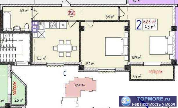 Новая квартира в классном доме. Тихий спальный район,находящийся близко к морю. Все необходимое в шаговой...