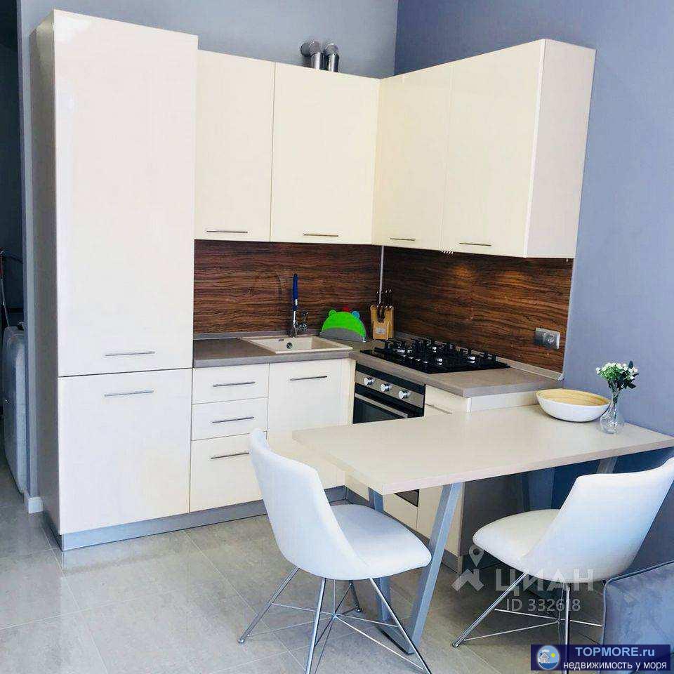 Продаётся Однокомнатная квартира с Великолепной Террасой. квартира 52,8 м2., Терраса 21,1 м2, Дизайнерский ремонт,... - 1