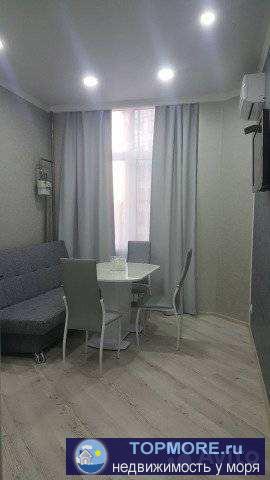 Продается однокомнатная квартира с ремонтом и мебелью на 4 этаже монолитного 7 этажного дома в жк 'Черноморский 2' -... - 1