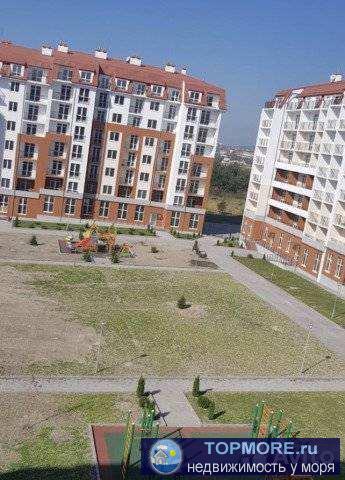 Продам 2 к.квартиру в новом готовом доме о/п 55 кв.м., автономное отопление, витражное остекление, закрытый двор,... - 1