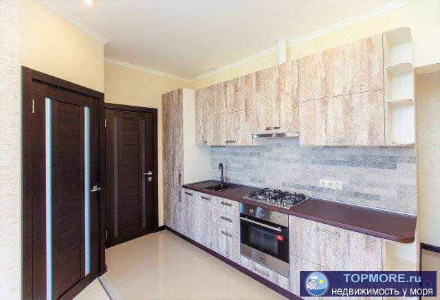 Продам квартиру с потрясающим панорамным видом на море! Удобная планировка: изолированная спальная комната и...