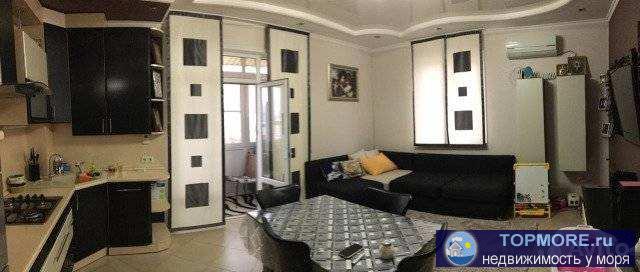 двухкомнатная квартира 75 М2 - Кухня гостинная 32 м - Автономное отопление (низкие коммунальные платежи) -... - 2