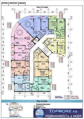 Продажа / Квартиры, Геленджик, улица Мира, 4 700 000 р. Переуступка - 1