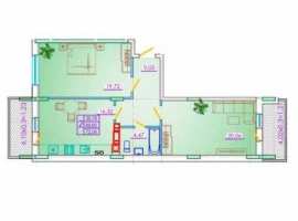 Продам квартиру в хорошем районе города с автономны  отоплением в...