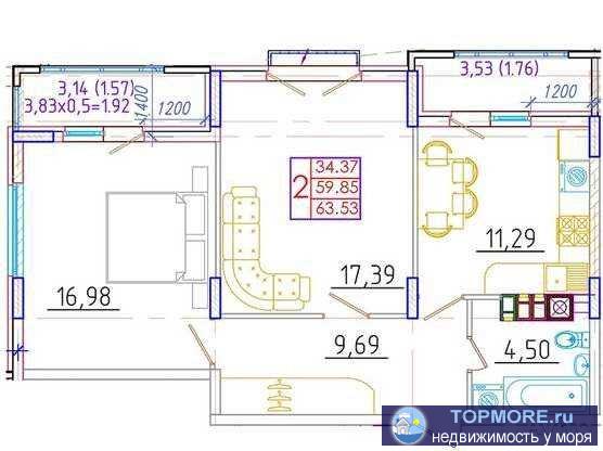 Основное преимущество комплекса — просторная придомовая территория. На участке 1,6 Га расположено всего 360 квартир,...