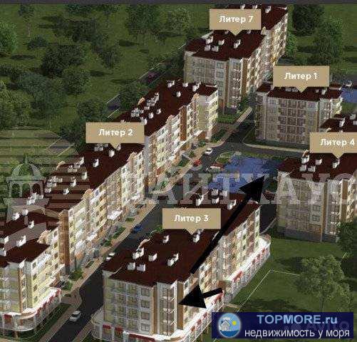 Продажа / Квартиры, Геленджик, Туристическая улица, 5 650 000 р. Срочно!Самая доступная цена для единственной в этом комплексе видовой квартиры! дом сдан !Из всех окон вид на море и... - 2