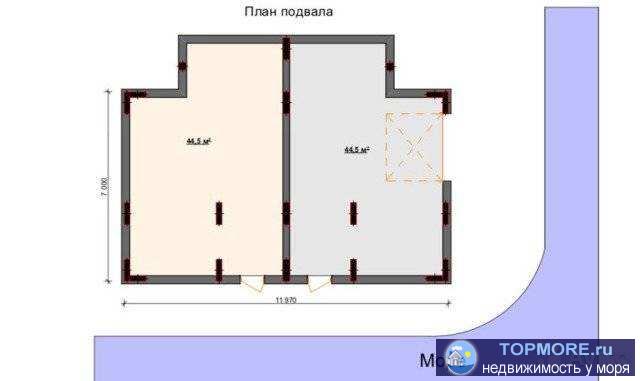 Новый таунхаус в 1,5 км от благоустроенной набережной. Дом в 3-х уровнях + подвал. Дом - монолитный каркас с блочным... - 2