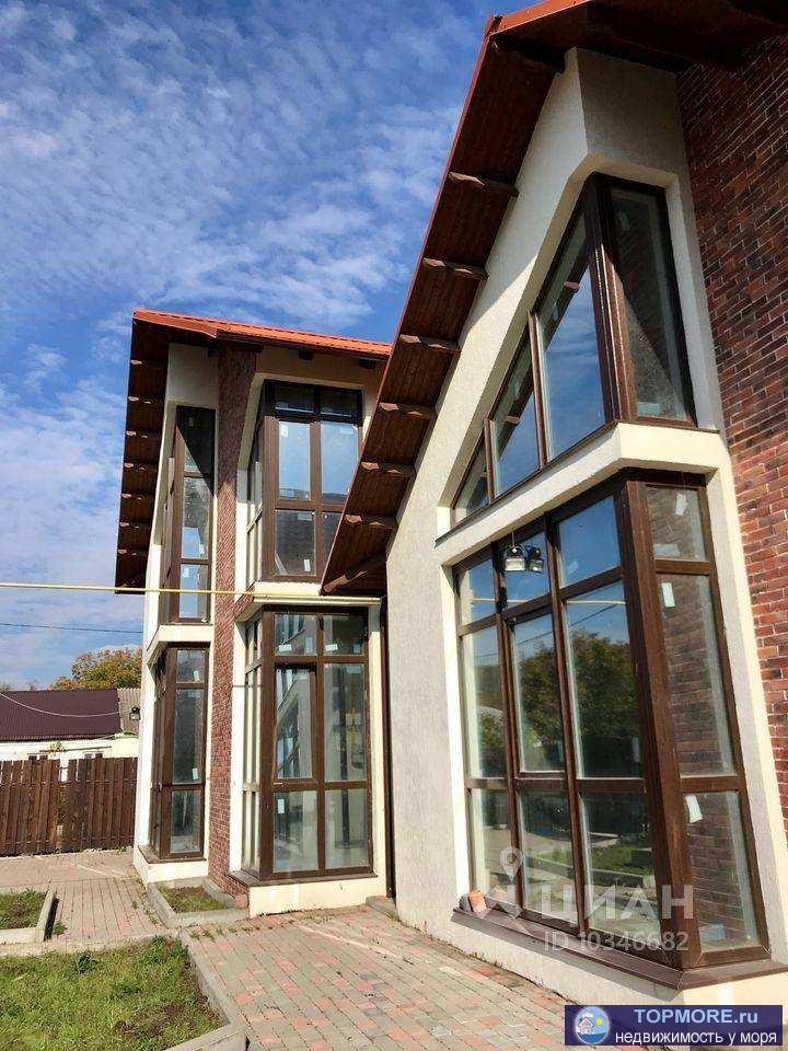 Новый двухэтажный дом 135м2 в Адербиевке. Монолит, под отделку. 4 спальни, очень удобная планировка, проведены все... - 1