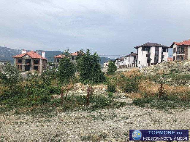 Продается земельный участок  в новом районе города, выше ул. Леселидзе.   S=375 кв.м, ижс, вид на море, коммуникации... - 1