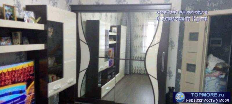 Продается 1-комнатная квартира в городе Анапа с хорошим ремонтом и новой мебелью. Установлена  сплит-система.  На... - 1