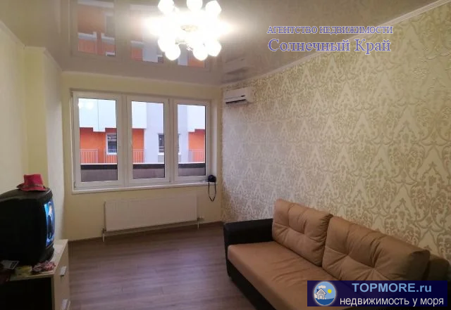 Продается уютная, однокомнатная квартира в г.Анапа. 47 кв.м. Новая квартира с хорошим ремонтом, 2017 года постройки.... - 1
