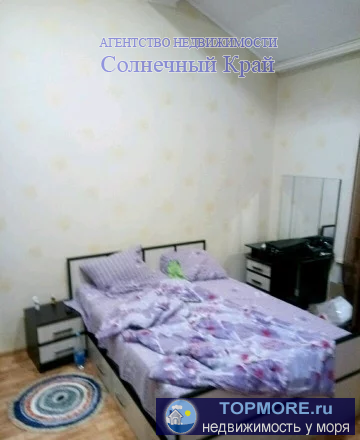 Продаётся 3-х комнатная квартира в г.Анапа. 76 кв м. Кухня 12 кв. В квартире установлены две сплит-системы, тепловой...