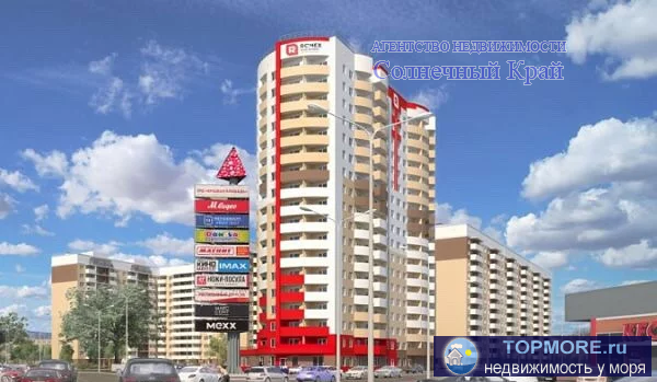 Продаётся просторная 3-х комнатная квартира в г.Анапа. 71 кв м. 2 раздельных санузла, 2 балкона, 2 лифта (грузовой,...