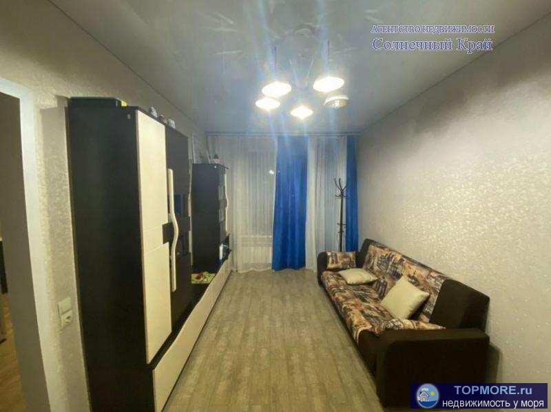 Продаётся  однокомнатная квартира в Анапе. 37 кв.м. В квартире выполнен ремонт: керамогранит на полу по всей квартире... - 2