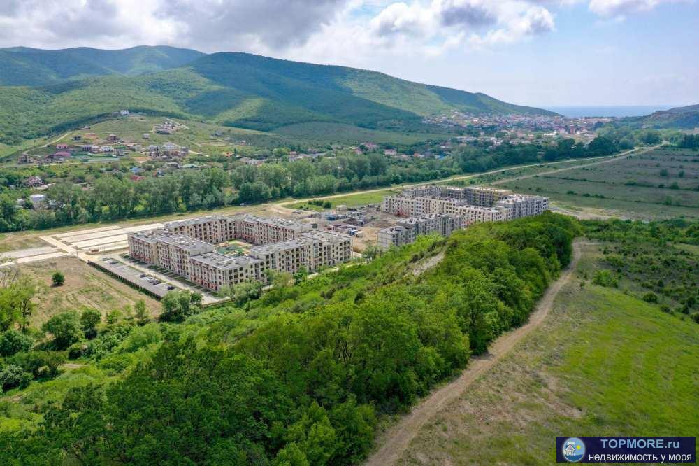 Продается готовая однокомнатная квартира с ремонтом в новом жилом комплексе.  Дом сдан и заселен!  Комплекс... - 1