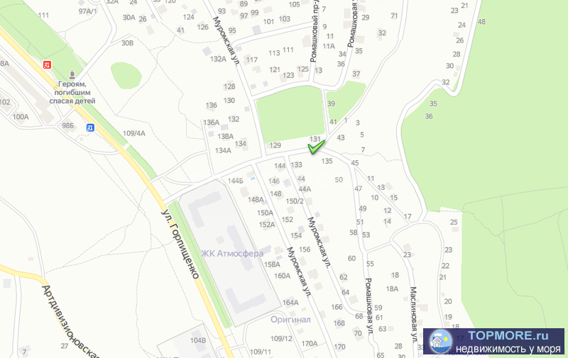 Продается отличный участок на Горпищенко рядом с ЖК Атмосфера по ул. Ромашковая. Участок 8 сот, с хорошим подьездом и...