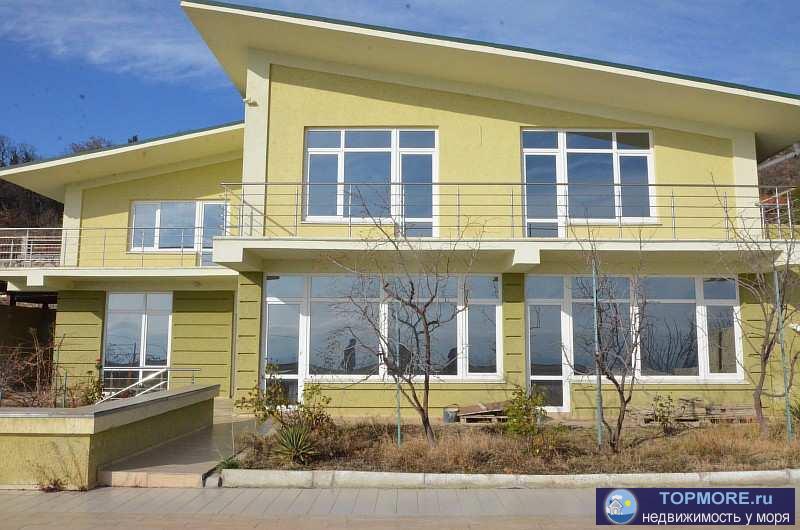 Продается видовой 2-х этажный дом 308 м2 на Южном Берегу Крыма в поселке Олива.   Дом расположен на высокой точке, на... - 1