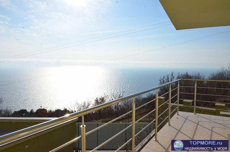 Продается видовой 2-х этажный дом 308 м2 на Южном Берегу Крыма в поселке Олива.   Дом расположен на высокой точке, на... - 30