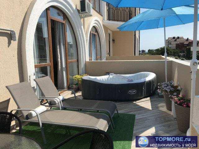 Продаётся 2-е (две) однокомнатные квартиры с Великолепной Террасой. 1) квартира 52,8 м2. 2) квартира 49,3 м2, Терраса... - 1