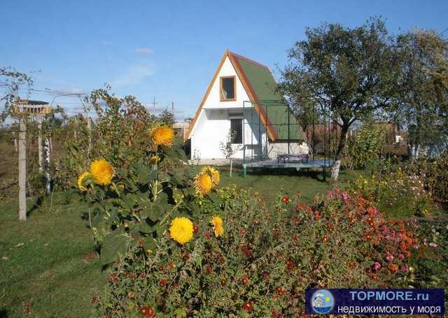 Продается садовый дом 70 кв.м., 12 соток в пгт Приморский, СПК Аквамарин, район Песчаная балка.