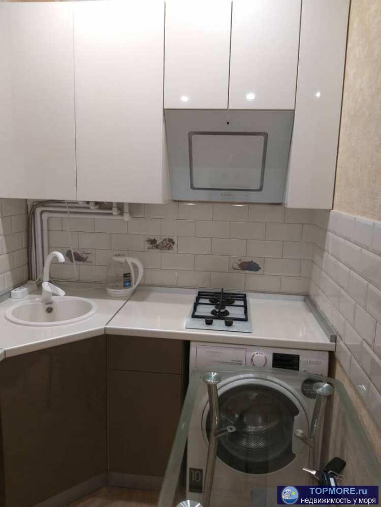 Квартира студия, новый ремонт, техника. Вид на море и город. Развитая инфраструктура: магазины, рынок, школы, детские...