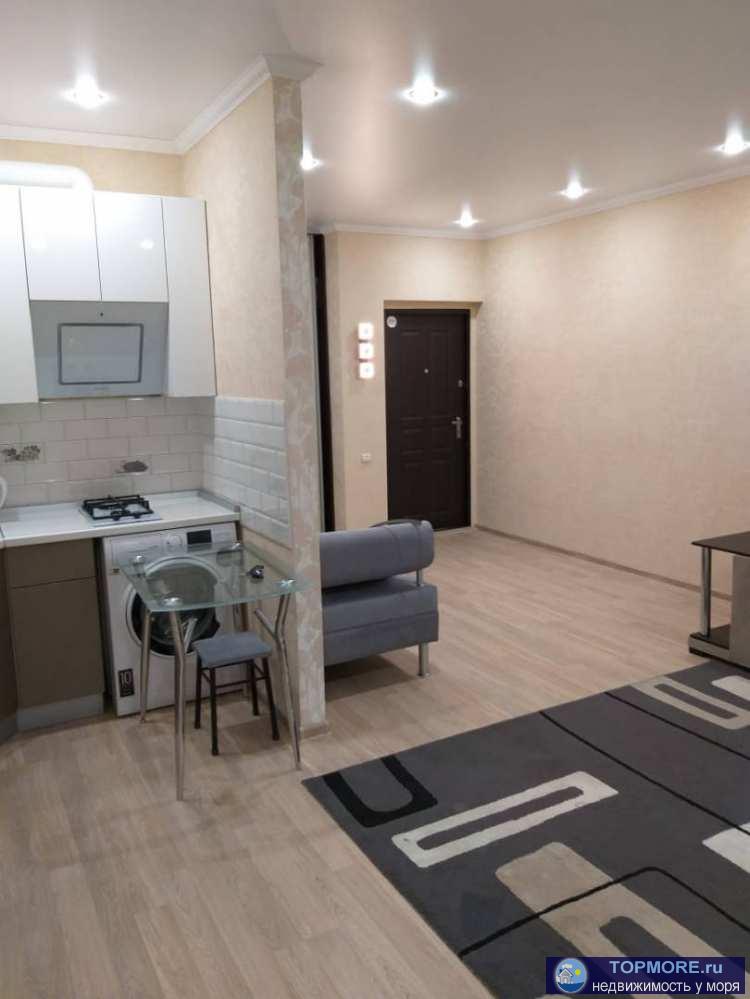 Квартира студия, новый ремонт, техника. Вид на море и город. Развитая инфраструктура: магазины, рынок, школы, детские... - 1