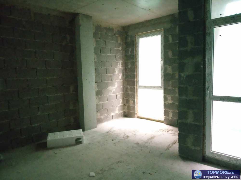 1-ком квартира в Пгт. Сириус! Без отделки, газовый котел в квартире (доплата 120000руб), коммуникации центральные.  - 2