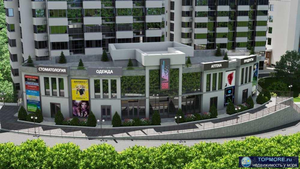 Продается видовой пентхаус в доме бизнес-класса в Сочи в районе АредаНа закрытой территории комплекса расположены... - 1