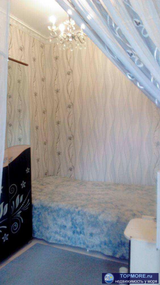 Продается квартира, 500 м. до моря. Площадь 30 м.кв., ремонт, мебель, техника. В квартире газ, кондиционер. Документы...