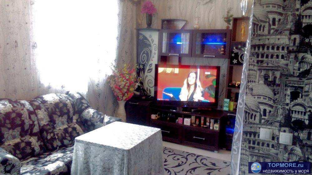 Продается квартира, 500 м. до моря. Площадь 30 м.кв., ремонт, мебель, техника. В квартире газ, кондиционер. Документы... - 1