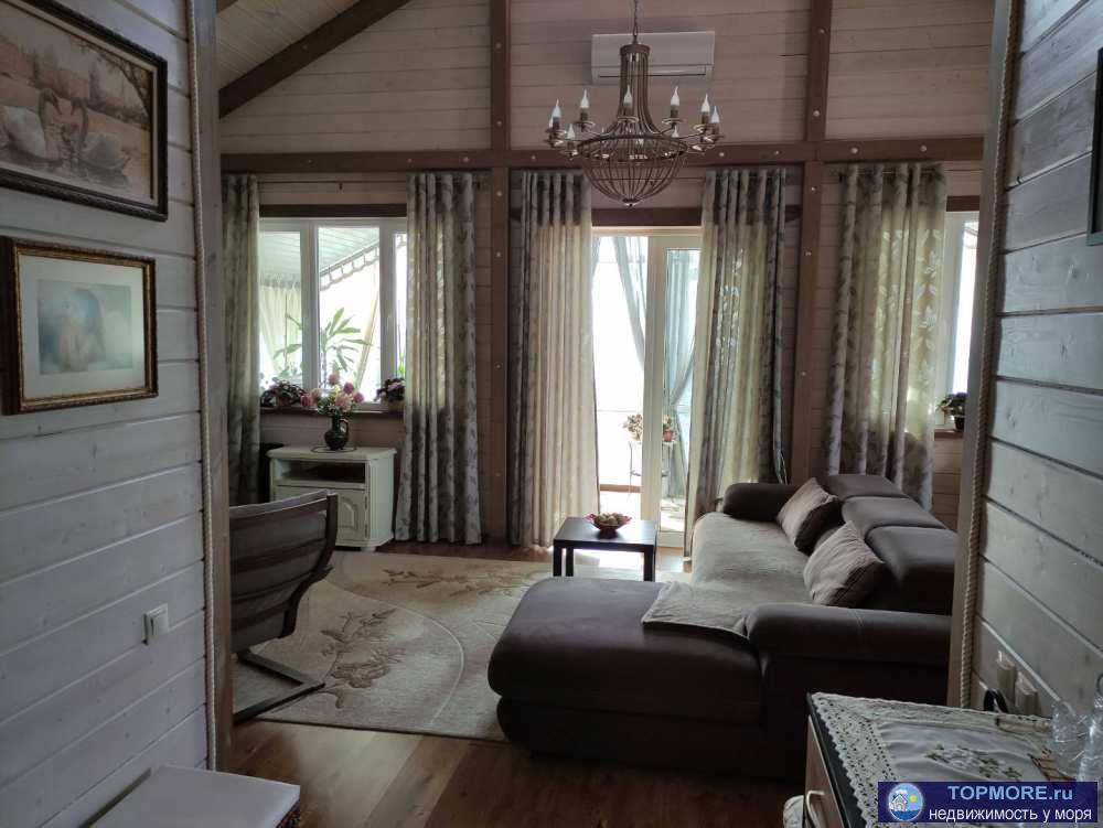 Продается красивый уютный и благоустроенный дом в мкрн Кудепста города Сочи. В Кудепсте 2 пляжа Робинзон и...