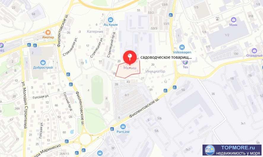 Продается замечательный участок 4,75 соток в Гагаринском районе, СНТ Малыш. Земля в  развитом районе, рядом активно... - 1