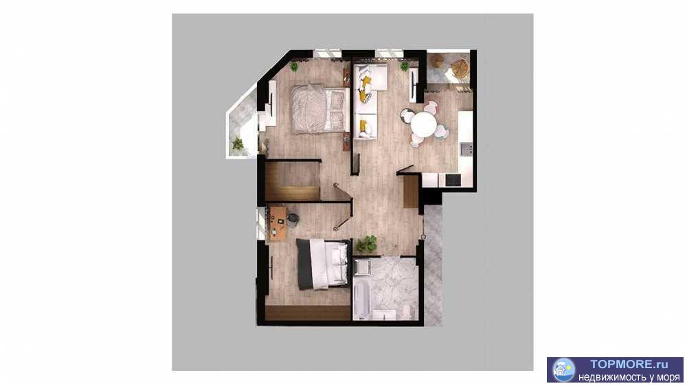 Резиденция «Сосновый бор» — двенадцатиэтажный многоквартирный дом бизнес-класса, завершающий строительство жилого... - 1
